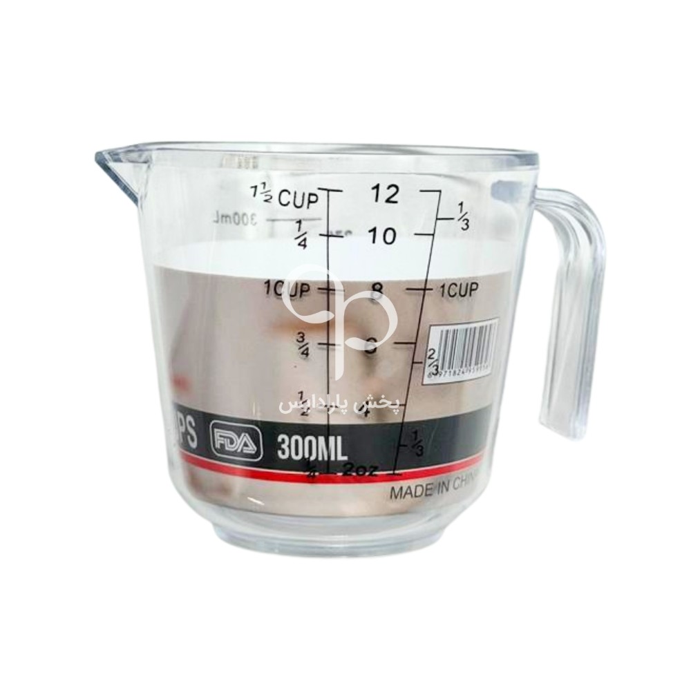 پارچ پلاستیکی دسته دار 300 میل RYJ