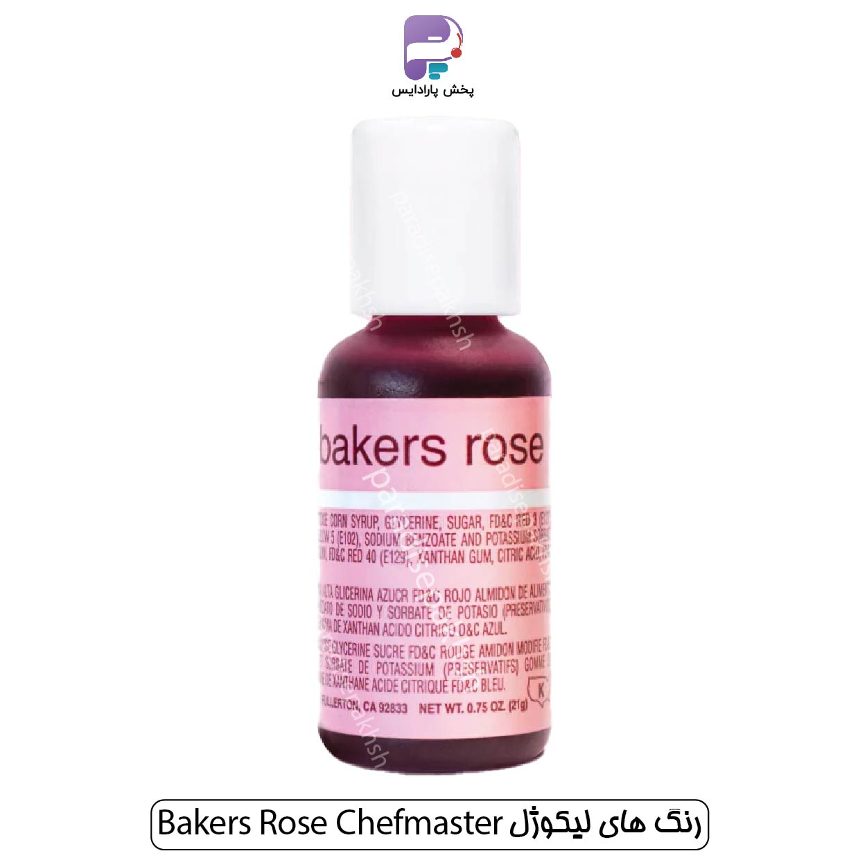 رنگ لیکوژل شف مستر Bakers rose