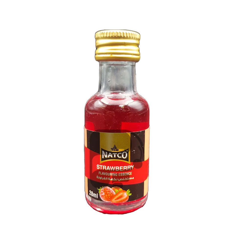 اسانس توت فرنگی مایع NATCO Strawberry 28 ml