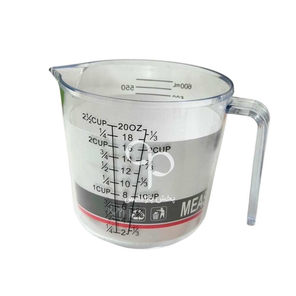 پارچ پلاستیکی دسته دار 600 میل RYJ