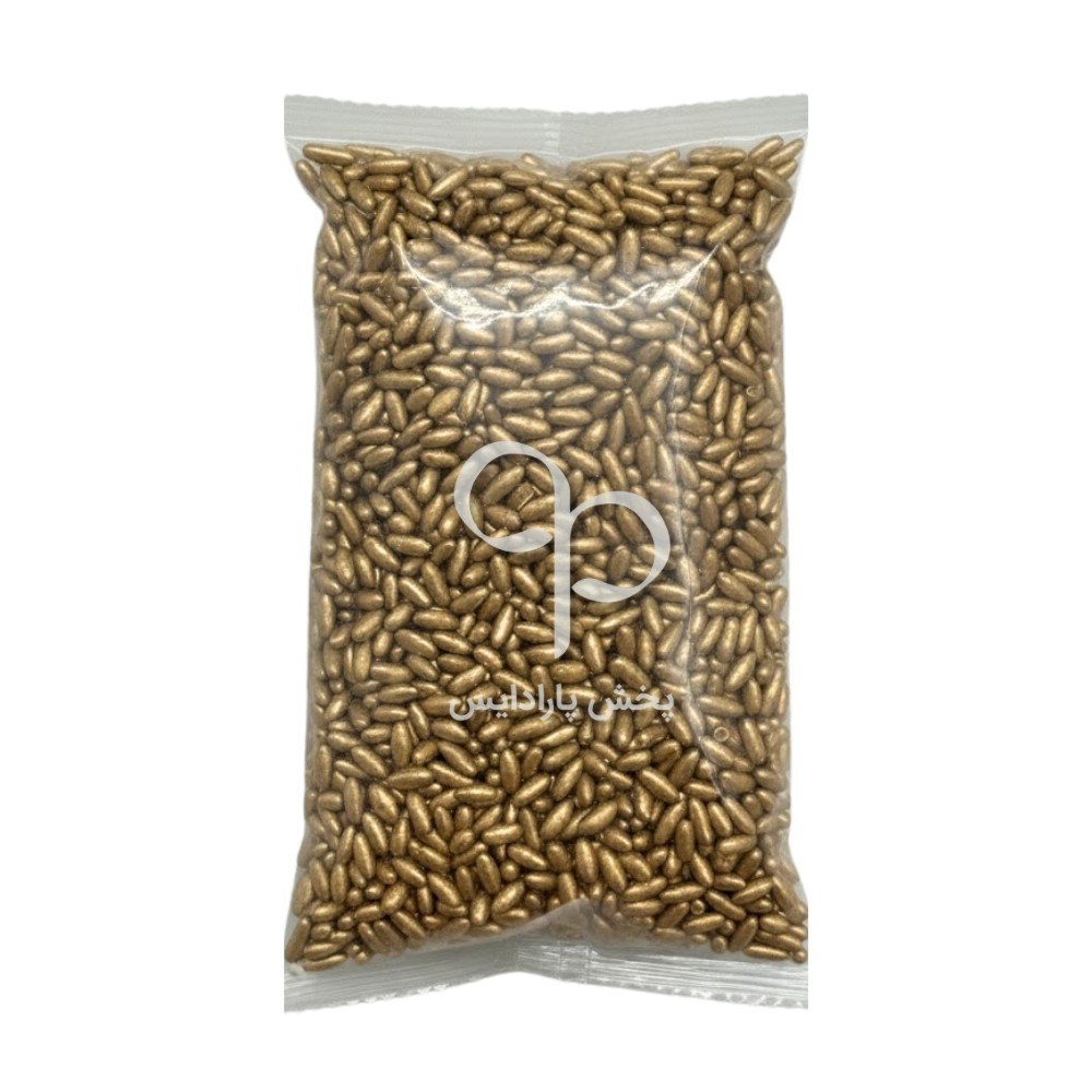 مروارید تزئینی برنجی طلایی 250 گرمی