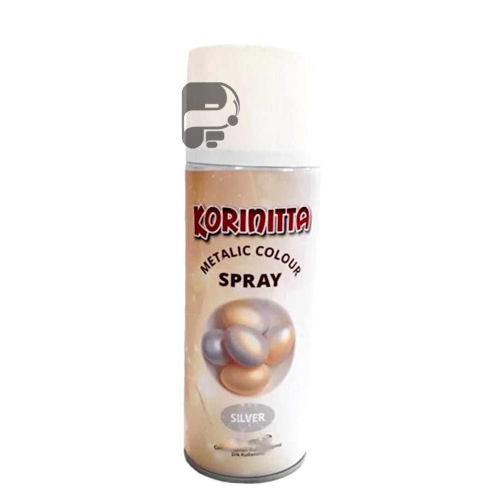 اسپری نقره ای 150ml Korinitta