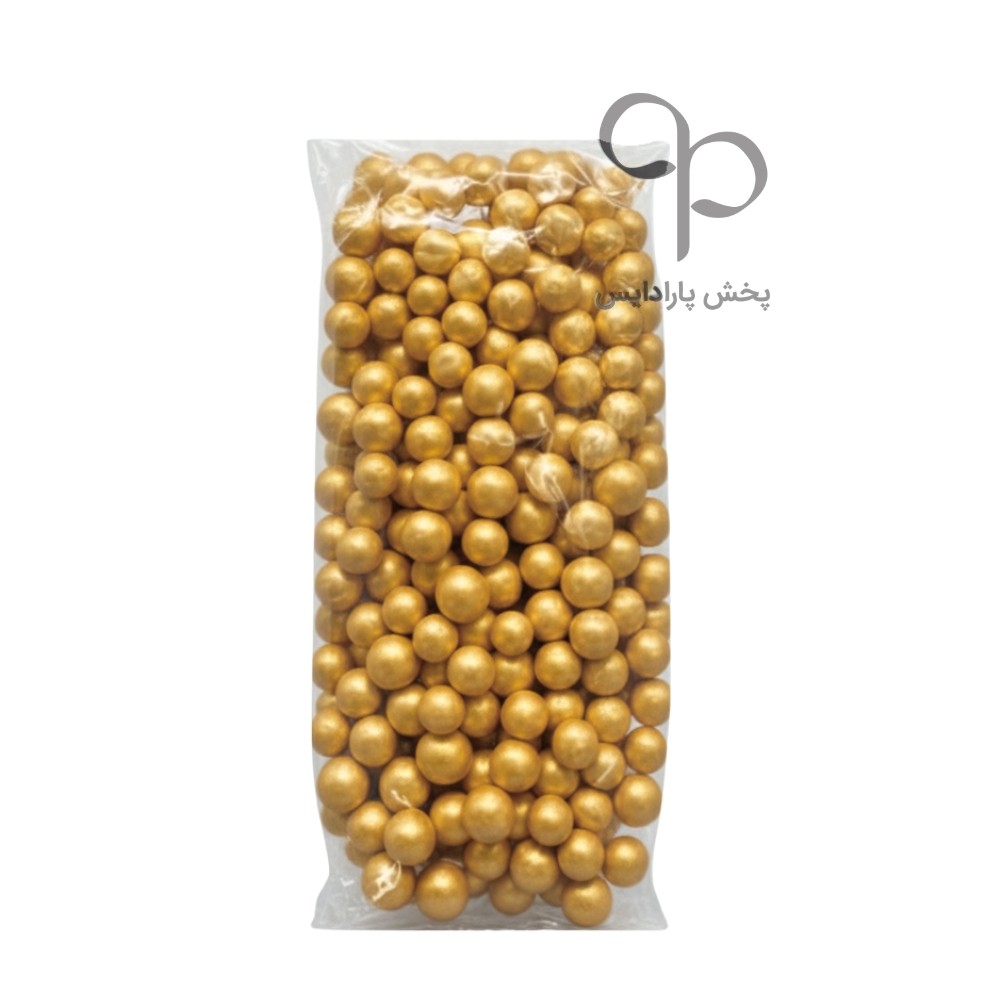مروارید تزئینی طلایی 250 گرمی کد 5