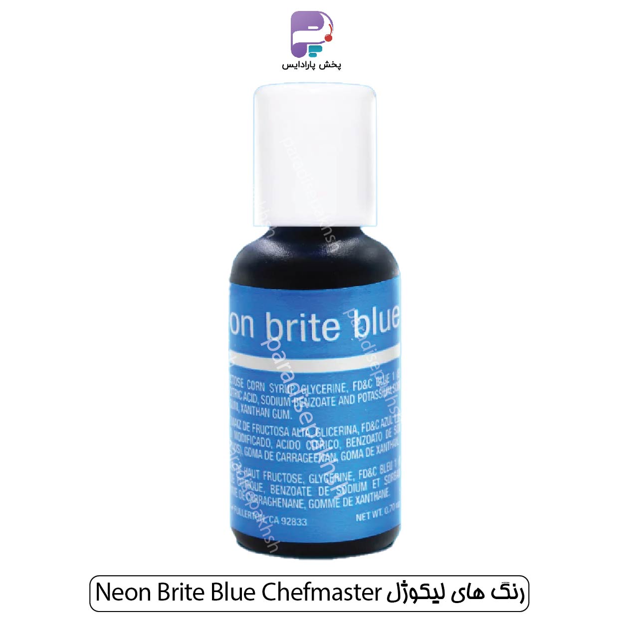 رنگ لیکوژل شف مستر Neon Blue