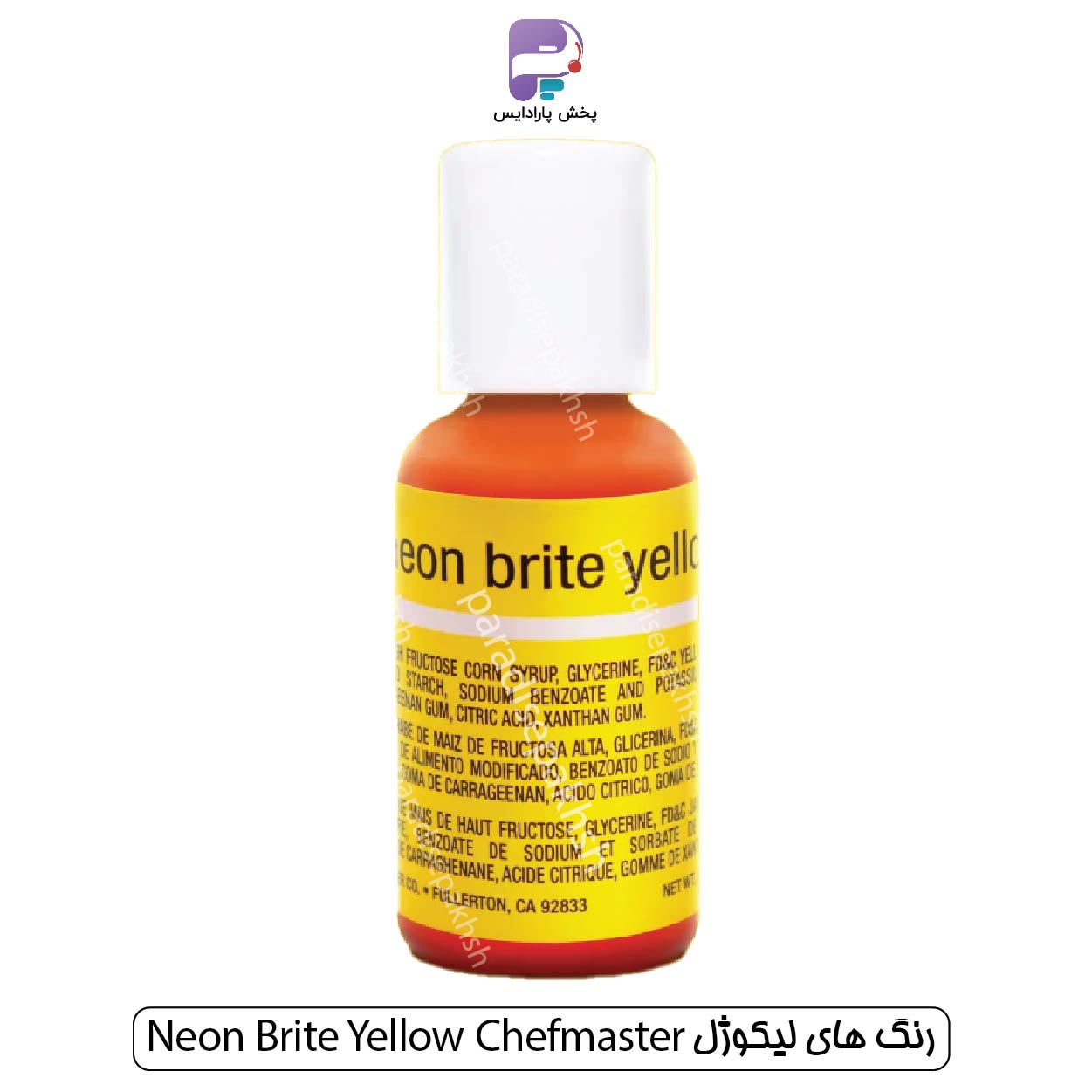 رنگ لیکوژل شف مستر Neon Yellow