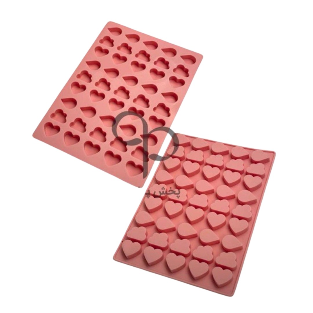 قالب سیلیکونی پاستیل قلب و ابر چینی