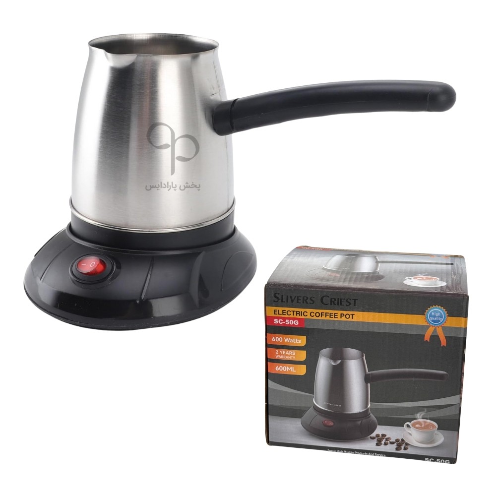 قهوه جوش 600 وات برقی SILVERS CRIEST