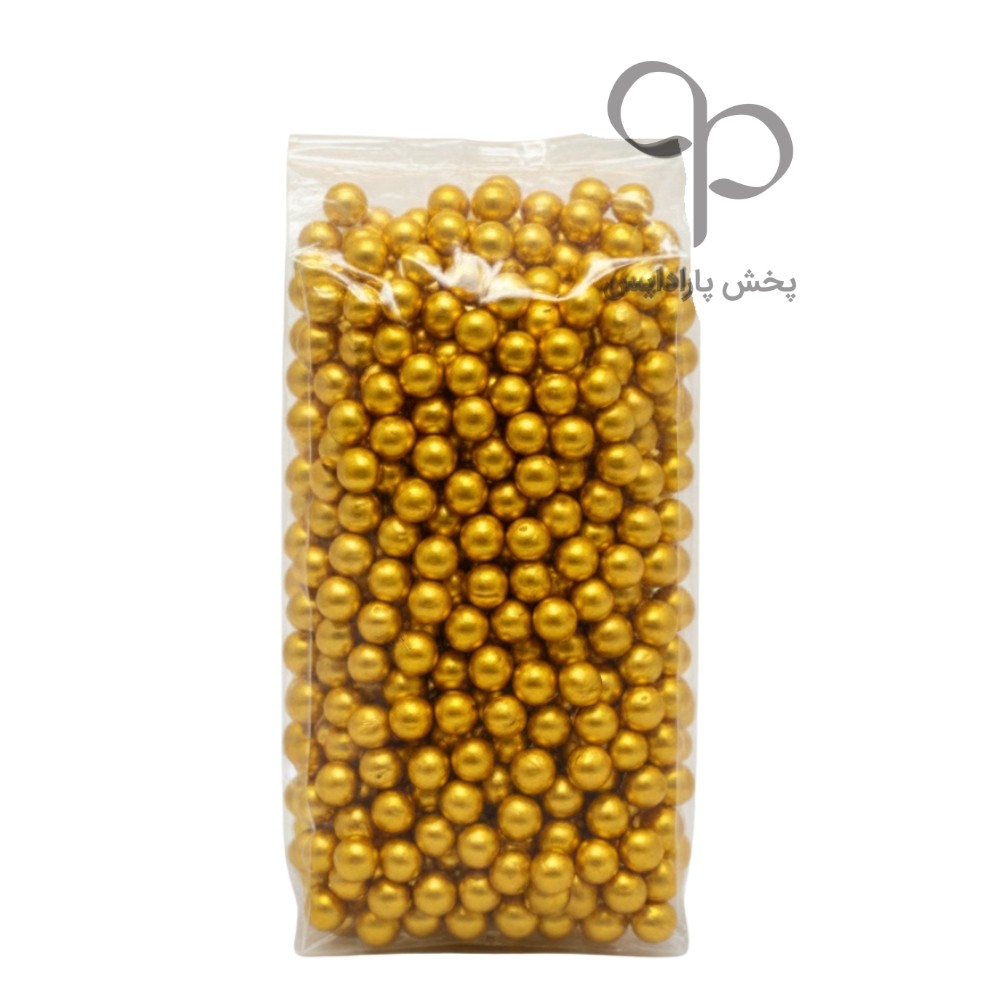 مروارید تزئینی طلایی 250 گرمی کد 4