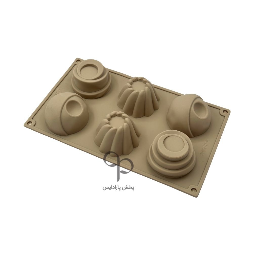 قالب سیلیکونی میکس سه مدل 6 خانه چینی