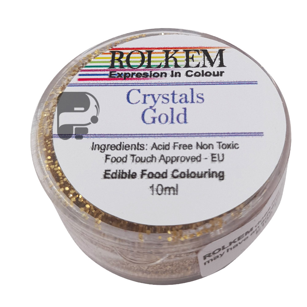 رنگ پودری رولکم Crystals Gold