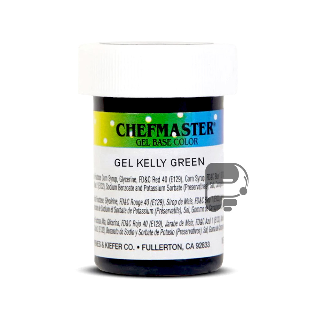 رنگ ژله ای شف مستر Kelly Green