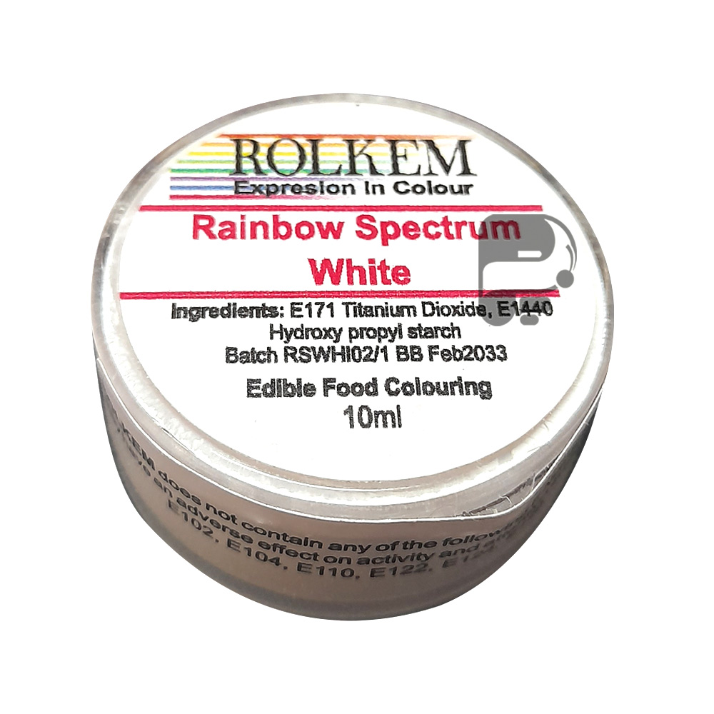 رنگ پودری رولکم Rainbow Spectrum White