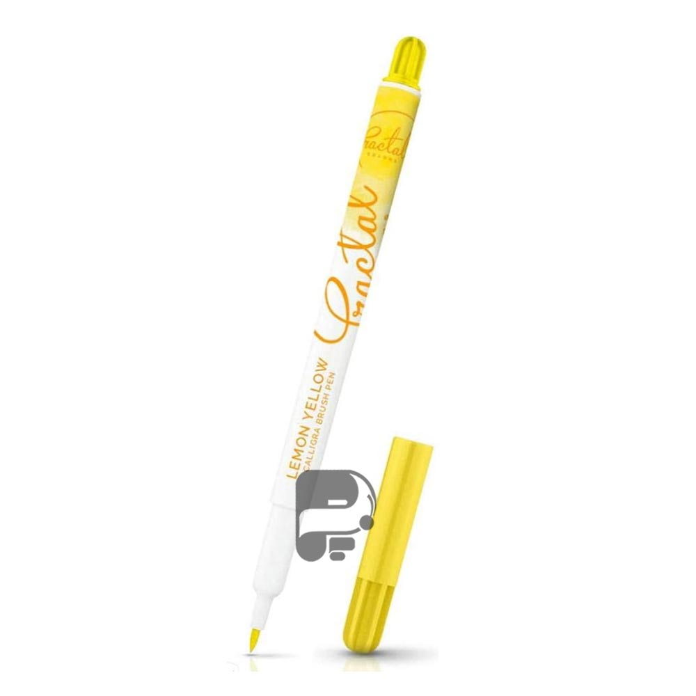 Fractal Edible Pen Lemon Yellow