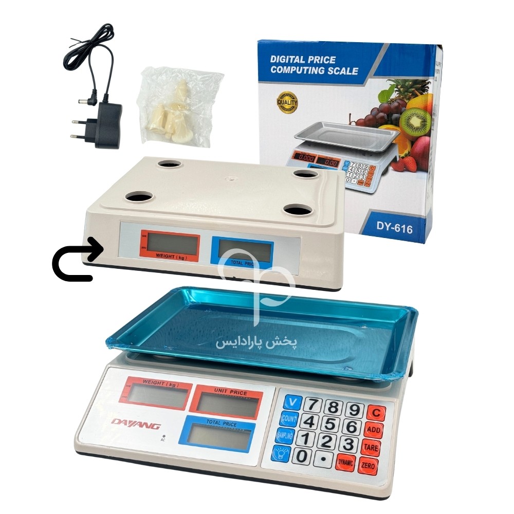 ترازو 40 کیلویی صفحه ای چینی