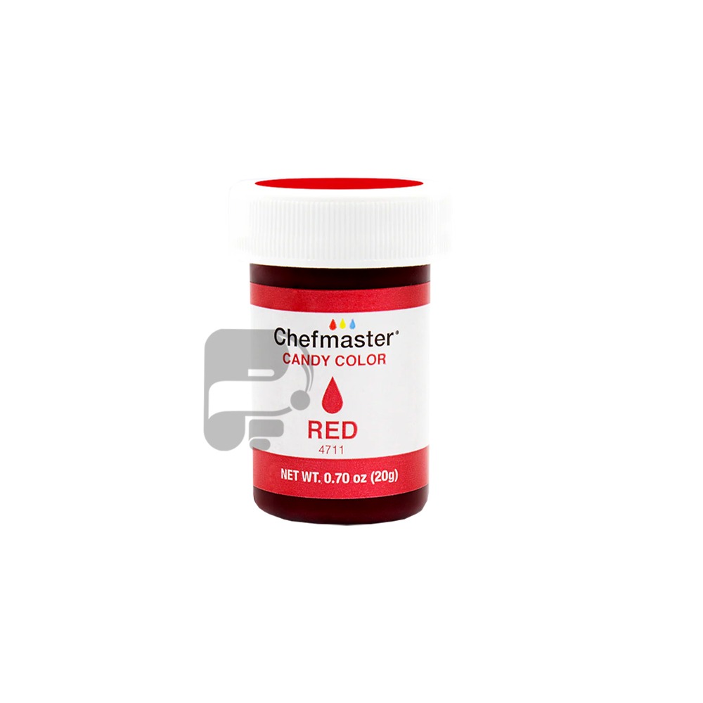 رنگ ژله ای مخصوص شکلات شف مستر(20 گرمی) Candy Red